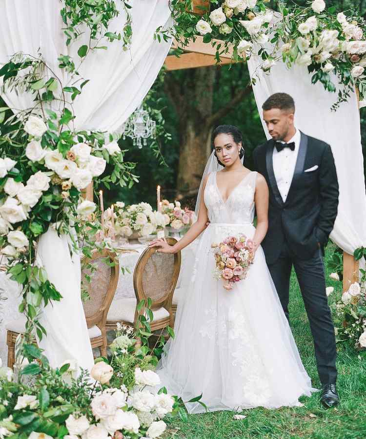 Decoração para casamento mini wedding: romântico