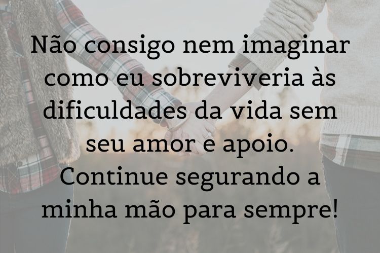 Frase de amor para marido