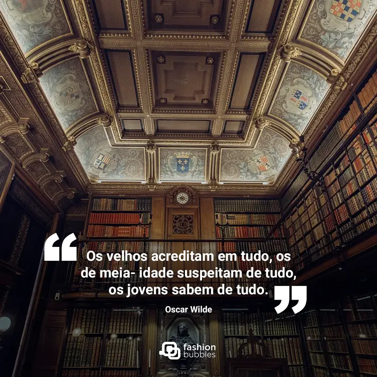 Mensagem de Oscar Wilde