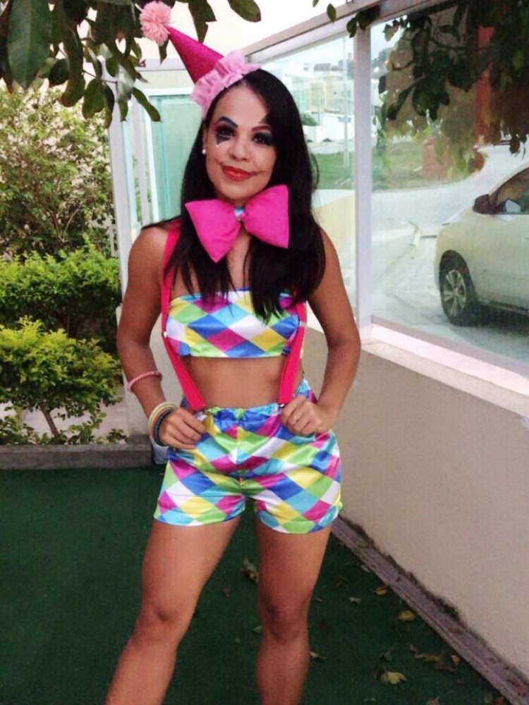 Opção de look para bloco de carnaval