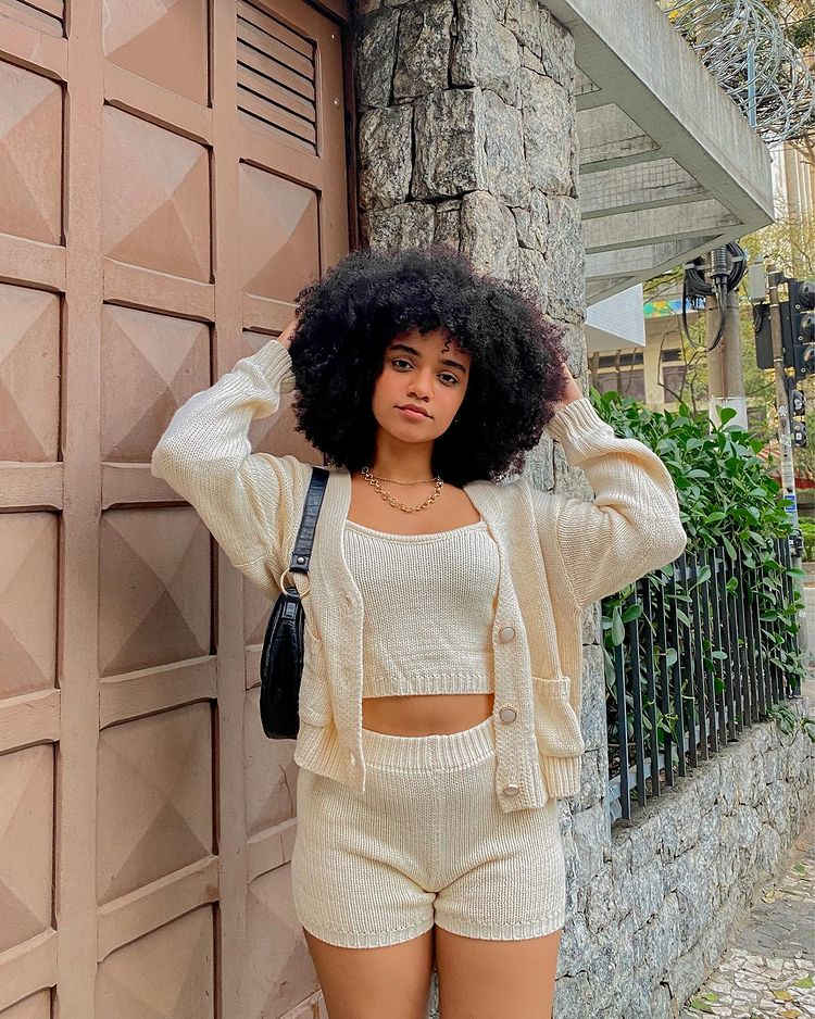 cardigan cropped claro