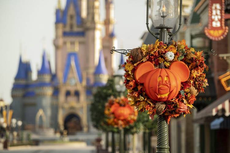 Foto da Disney no Halloween.