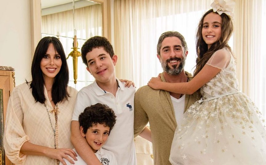 Marcos Mion e a família - Reprodução