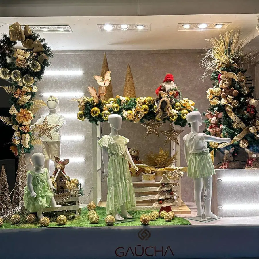 Loja de roupa infantil.