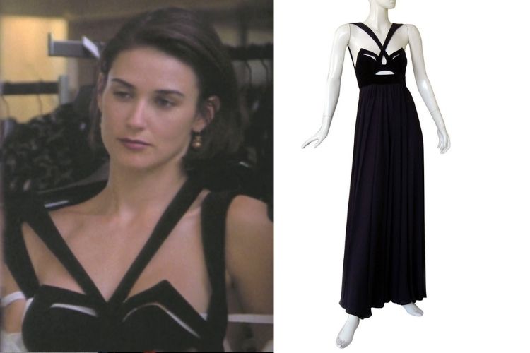 Demi Moore em Proposta Indecente com look de Thierry Mugler Demi Moore em Proposta Indecente com look de Thierry Mugler