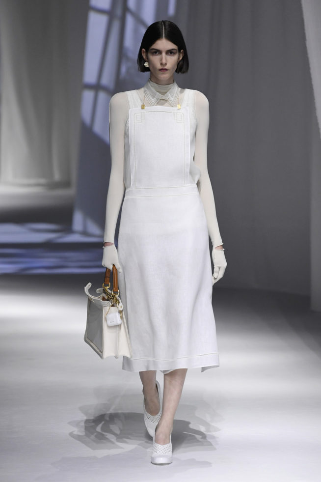 vestido branco de verão coleção