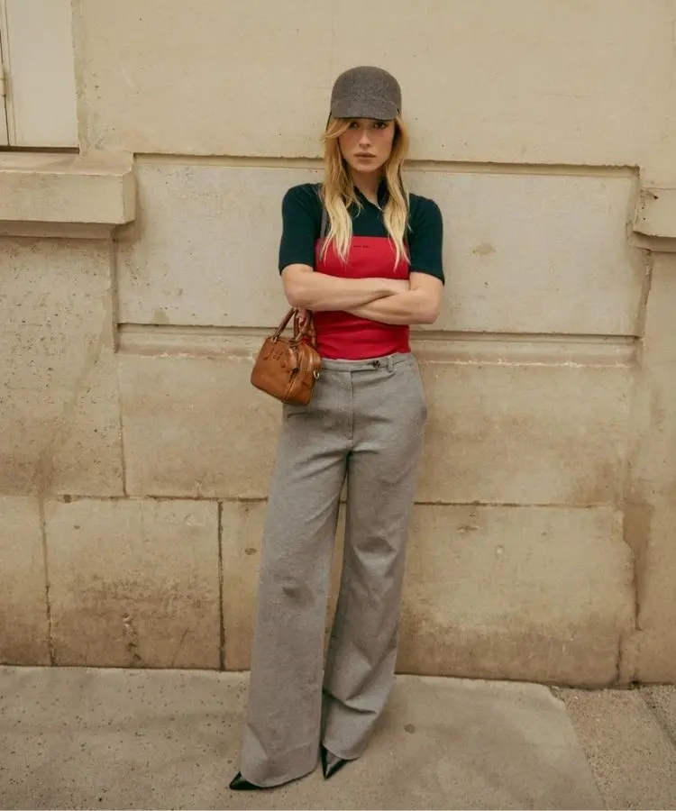 Foto de Maria Braz, uma das brasileiras na Paris Fashion Week SS26