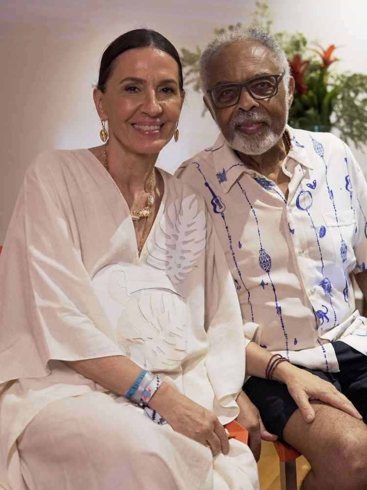 Gilberto Gil no Carnaval 2023.