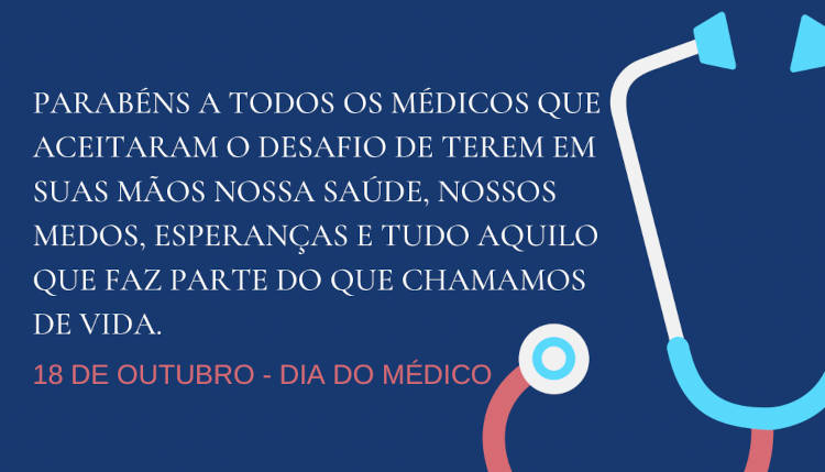 Frase de parabéns para todos os médicos