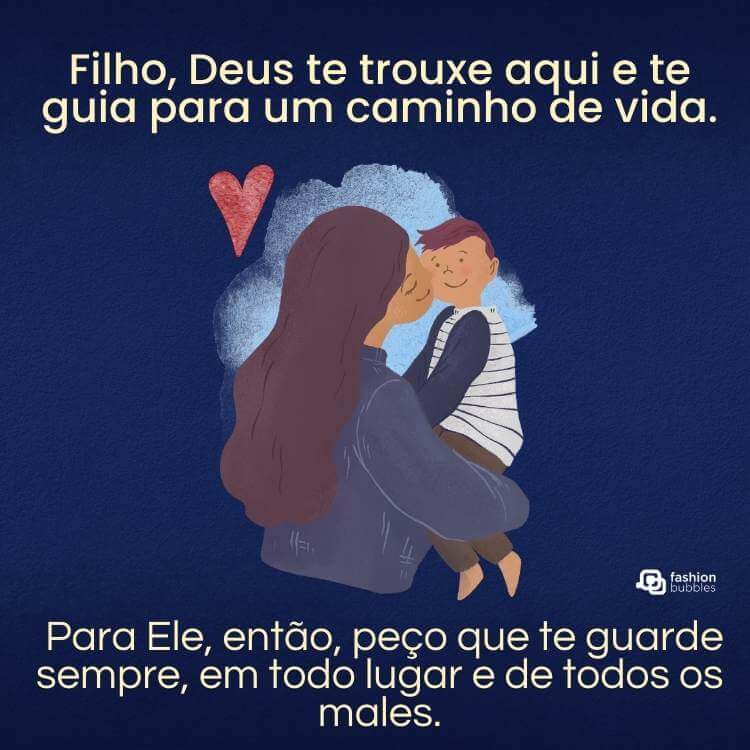 Frase sobre filhos.
