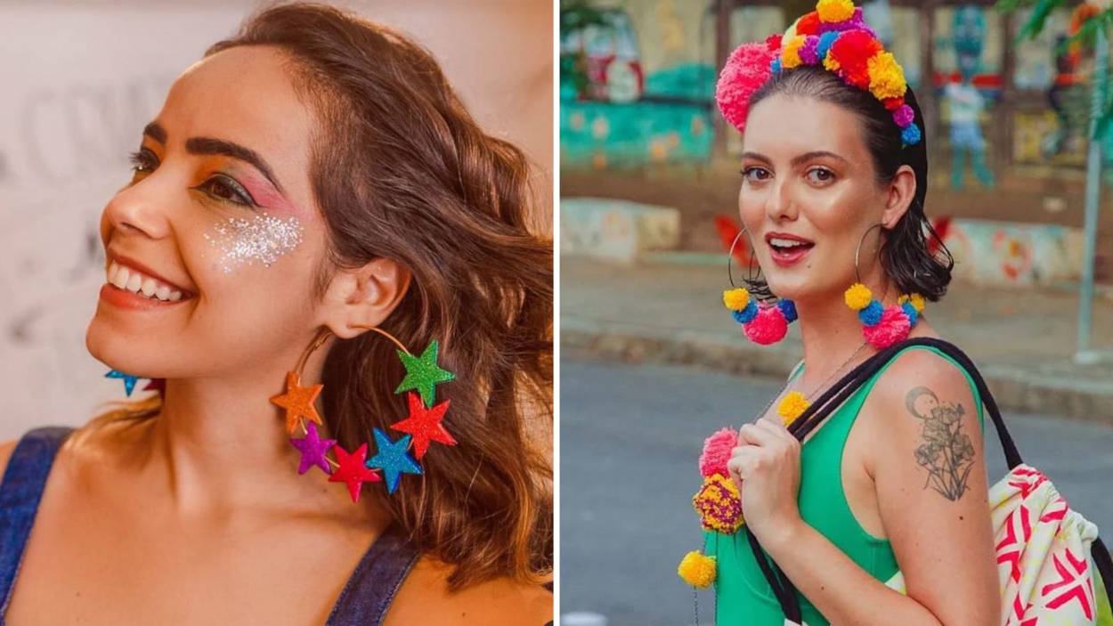 Acessórios e tiaras de Carnaval