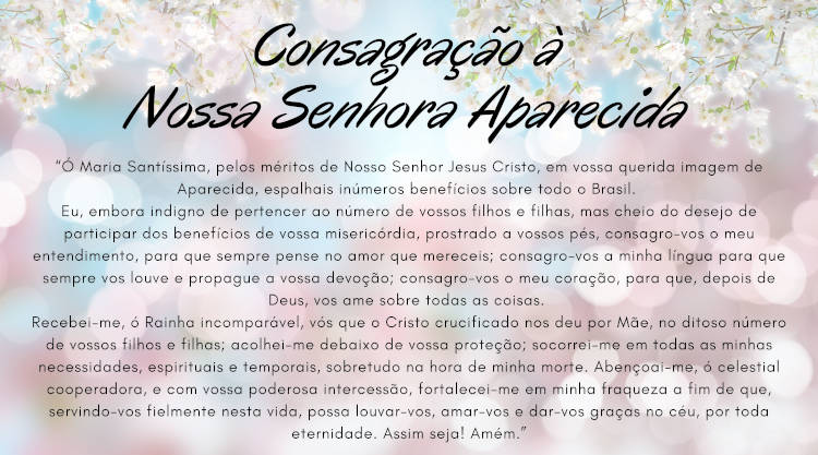 oração de Nossa Senhora