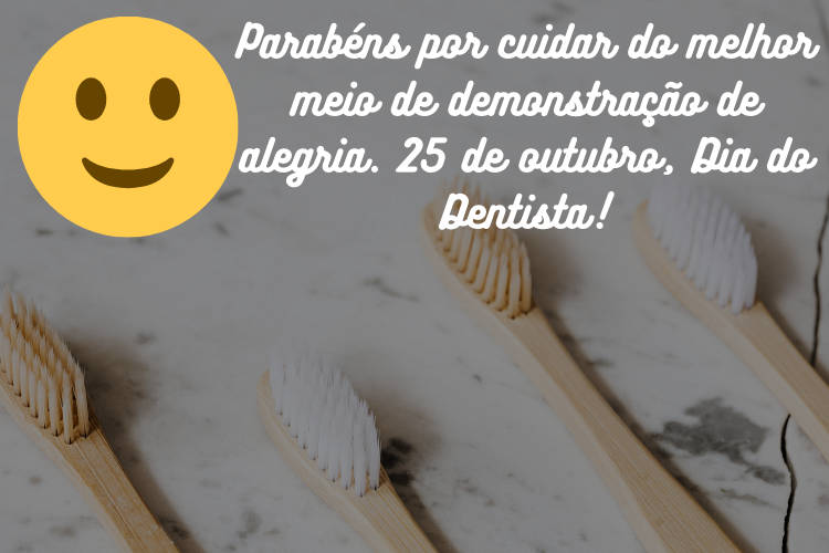 Frase dia do dentista instagram
