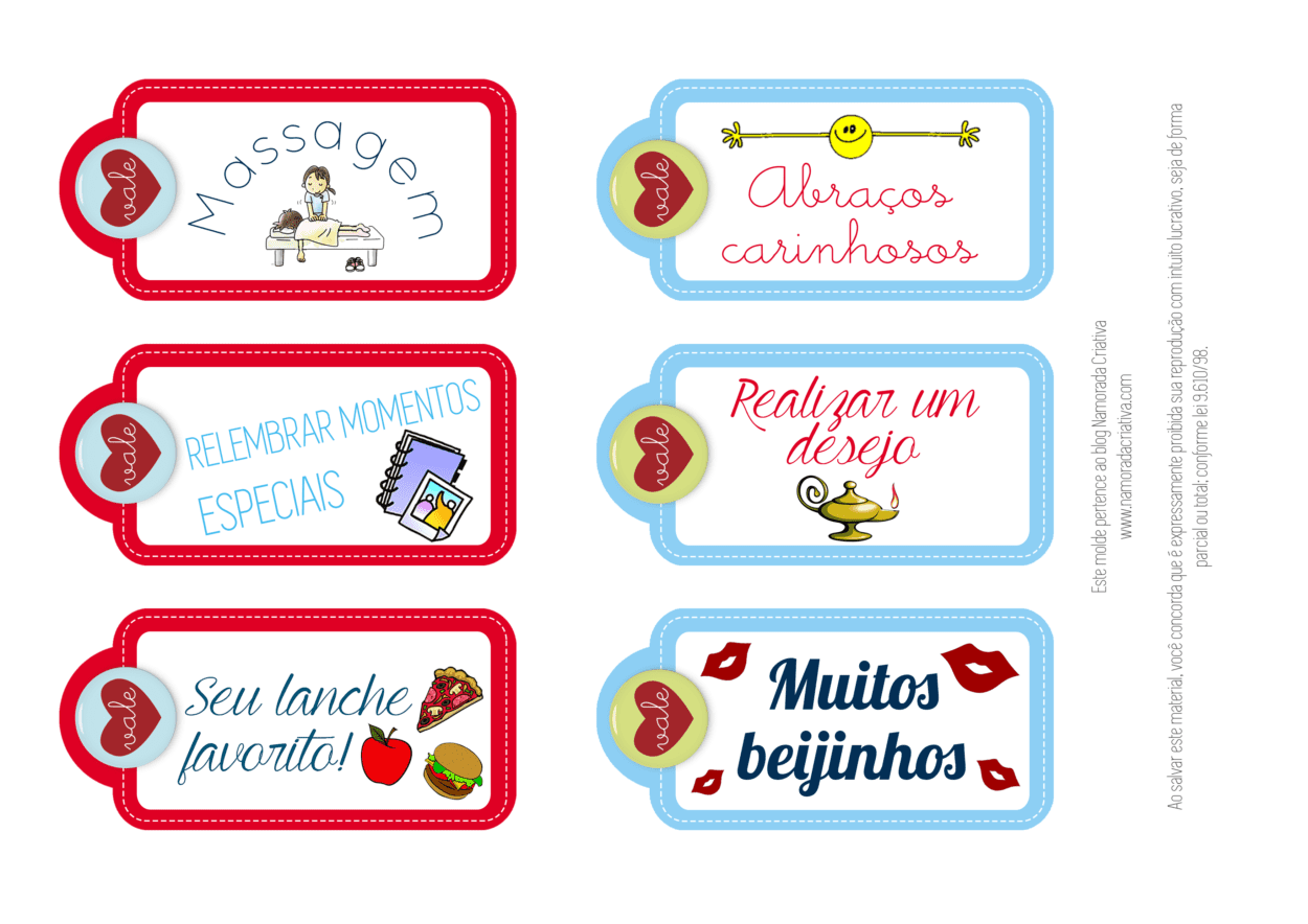 Cupons de Dia dos Namorados