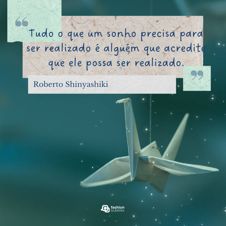 Frase sobre sonhos
