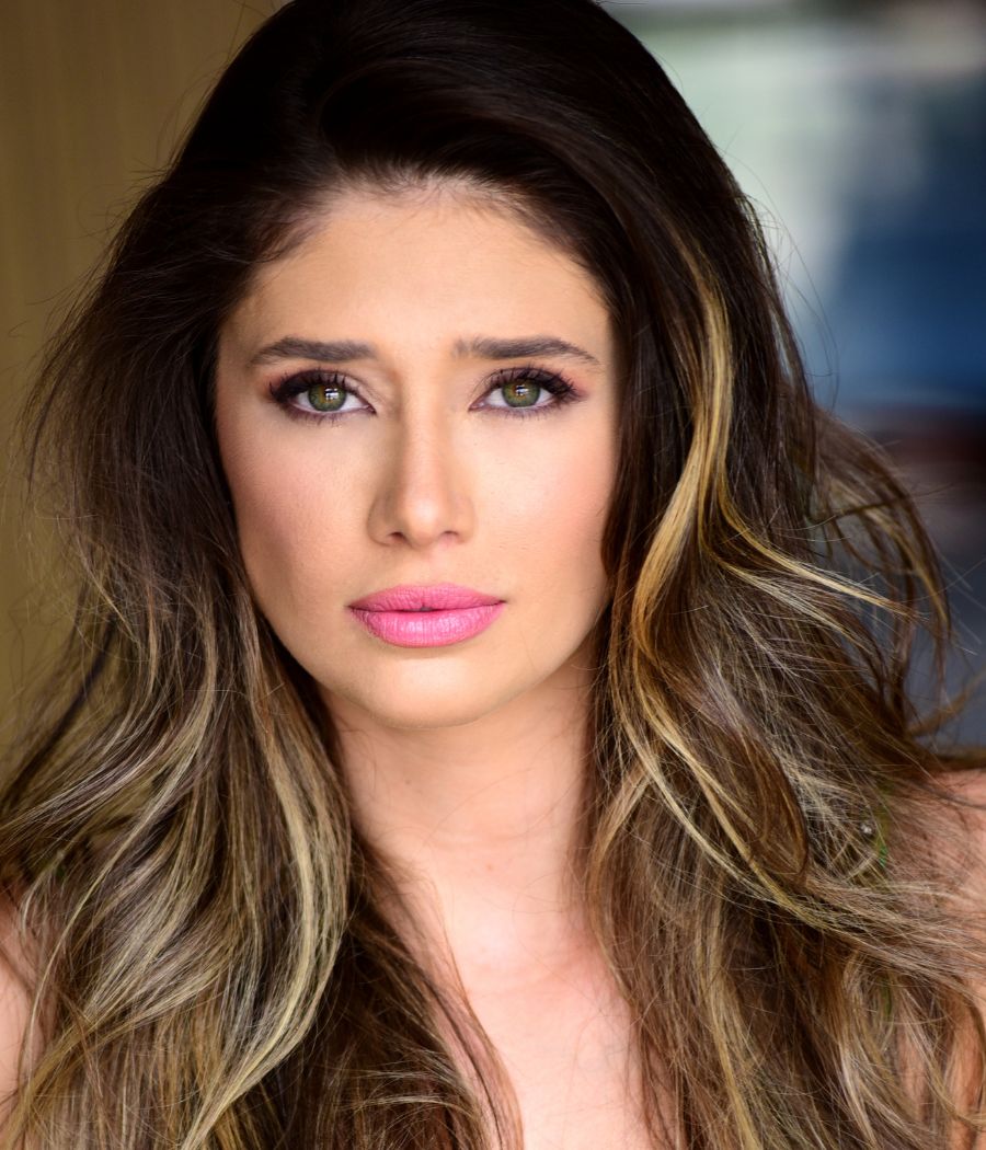 A candidata de São Paulo ao Miss Brasil Mundo