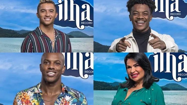 Montagem com quatro fotos. A primeira de Flávio Nagagima. Abaixo, Fábio Brás. No canto superior à direita, Kaik e abaixo dele Solange Gomes