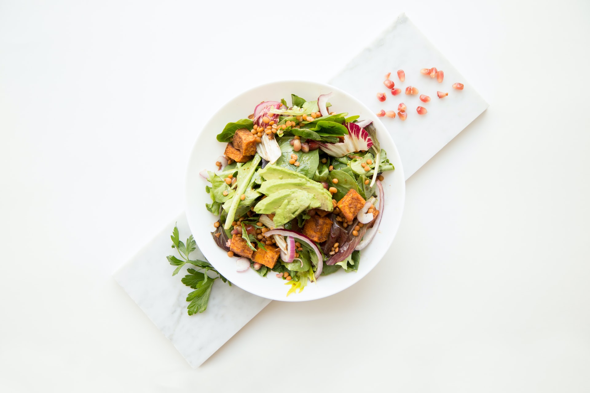 Prato de salada