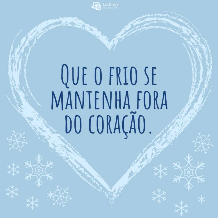 Frases de Inverno - frio