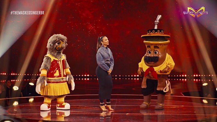 Popó foi o segundo eliminado do The Masked Singer Brasil.