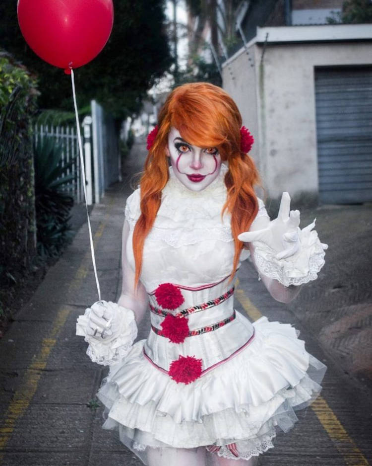 fantasia pennywise feminina