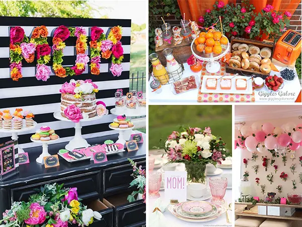 3 ideias de decoração para brunch de Dia das Mães