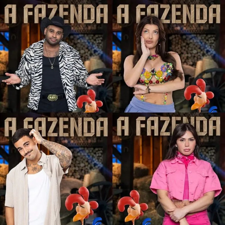 Da esquerda para direita: Cezar Black, Jaquelline Grohalski, Yuri Meirelles, Nadja Pessoa