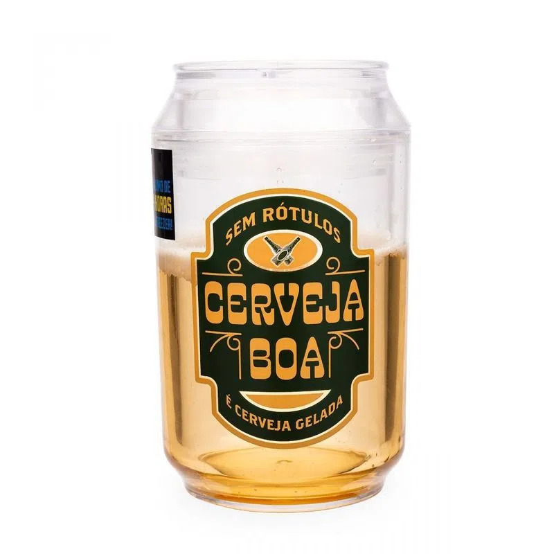 cerveja boa sem rótulo
