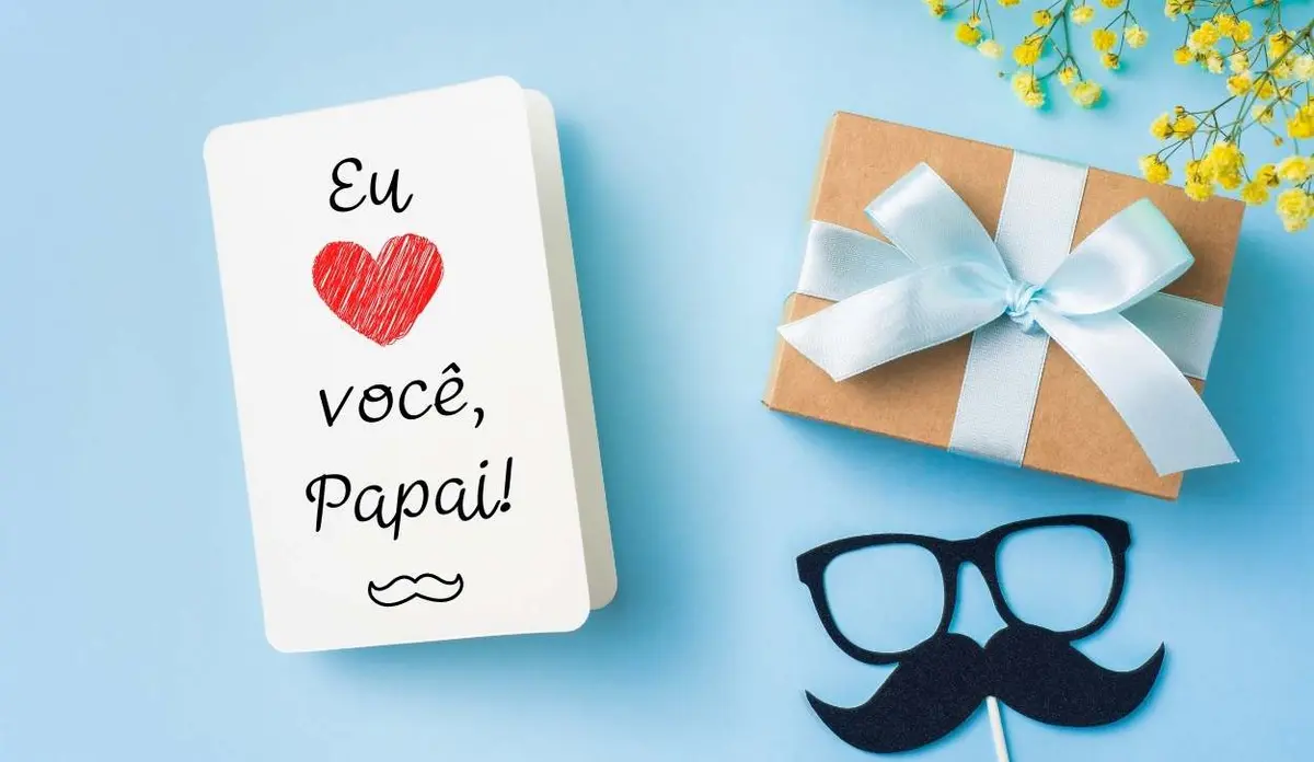 Foto cartão de Dia dos Pais.