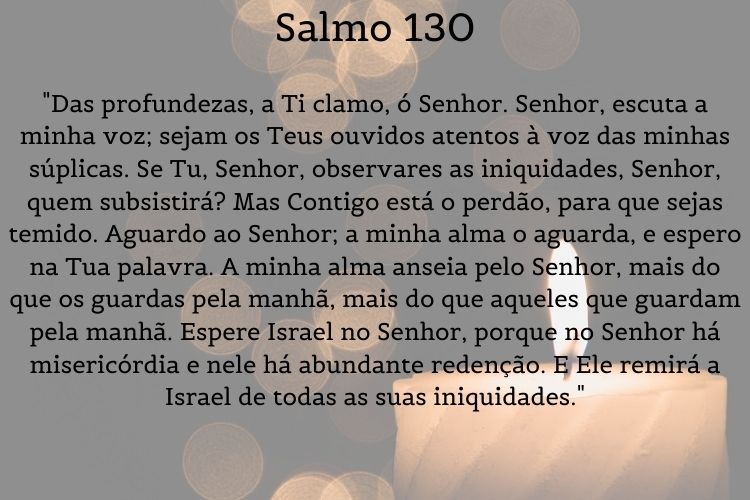 salmo de cura, salmo 130