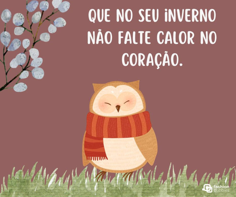 Frase sobre calor no coração