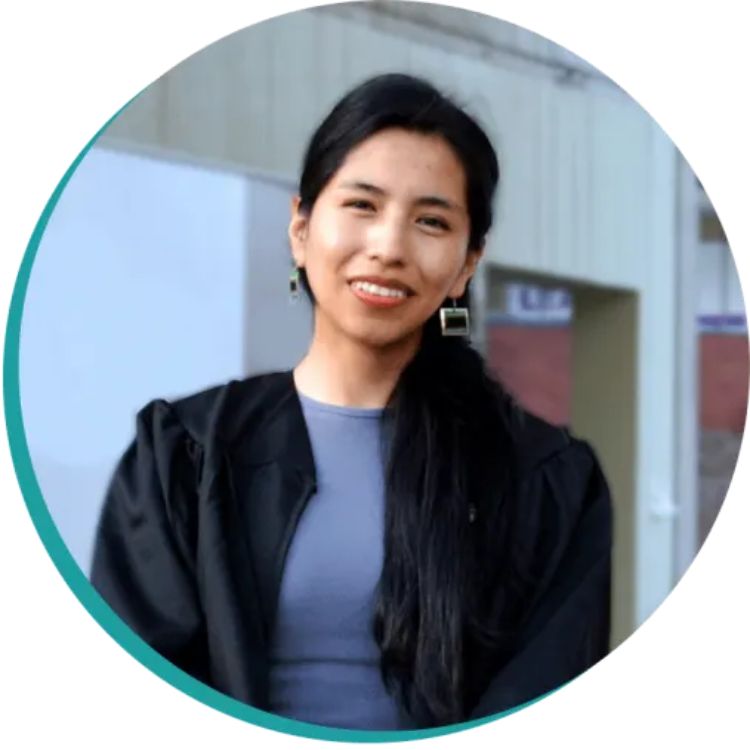 Leydi Cruz, da Bolívia, finalista do prêmio Unlock Her Future 2024