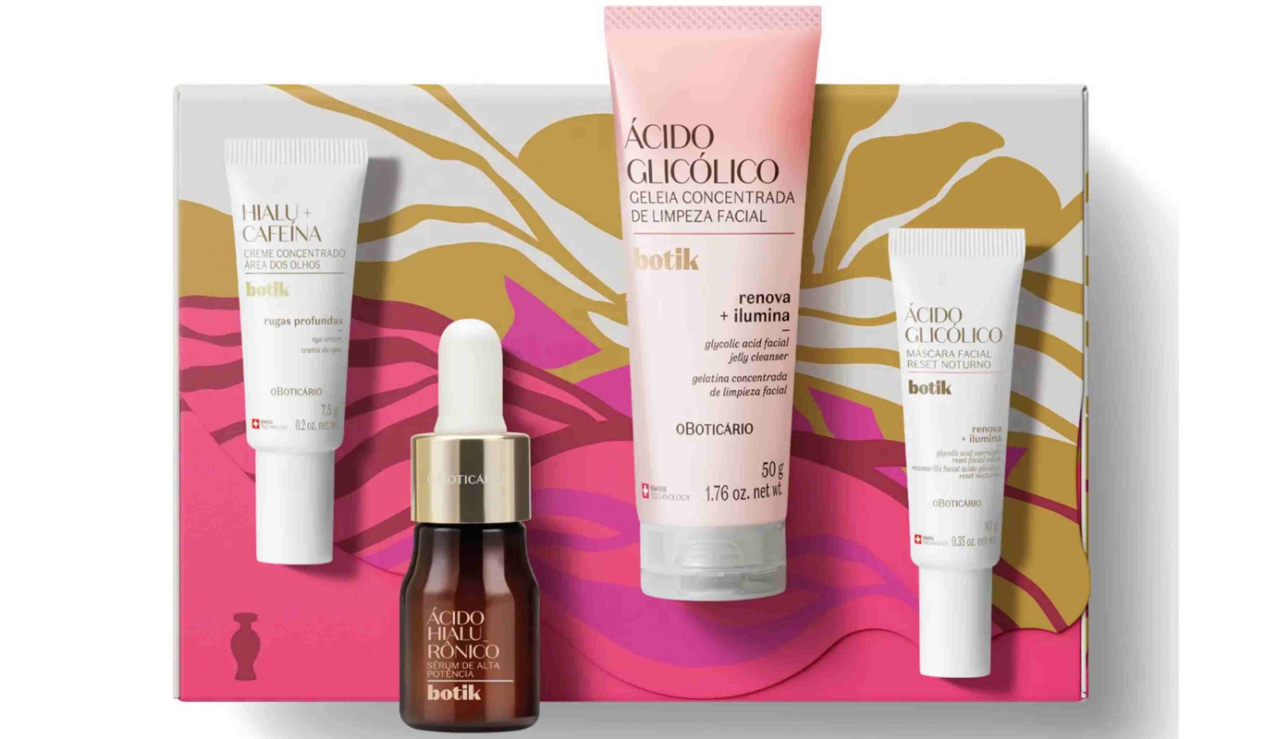 ki skincare 4 produtos e caixa