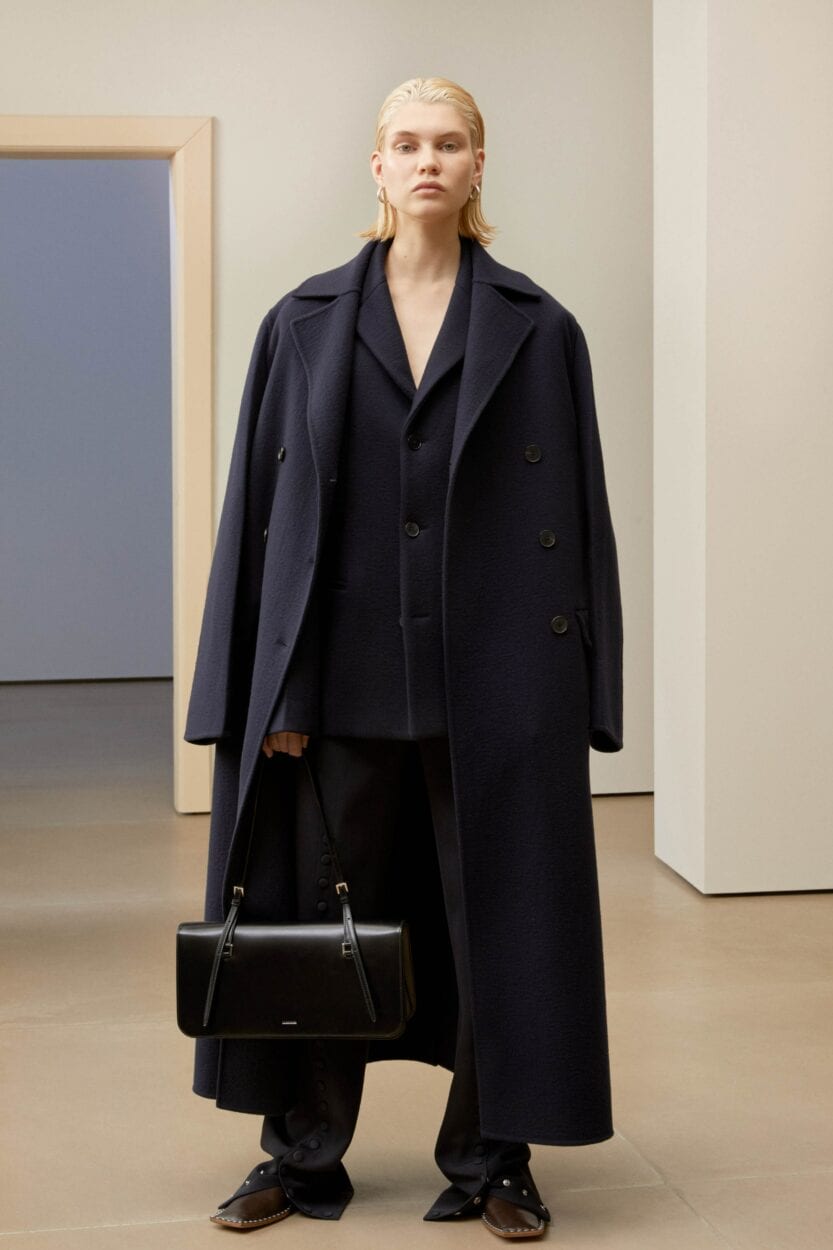 coleção minimalista Jil Sander