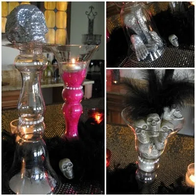 Foto de decoração de Halloween.