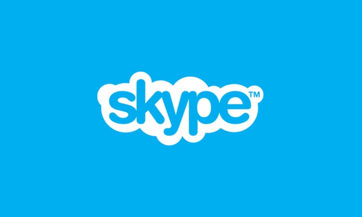 Imagem da logo do Skype.