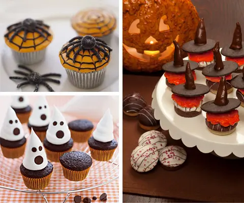 cupcake halloween 08 Gostosuras e travessuras   Cupcakes para o Halloween fotos