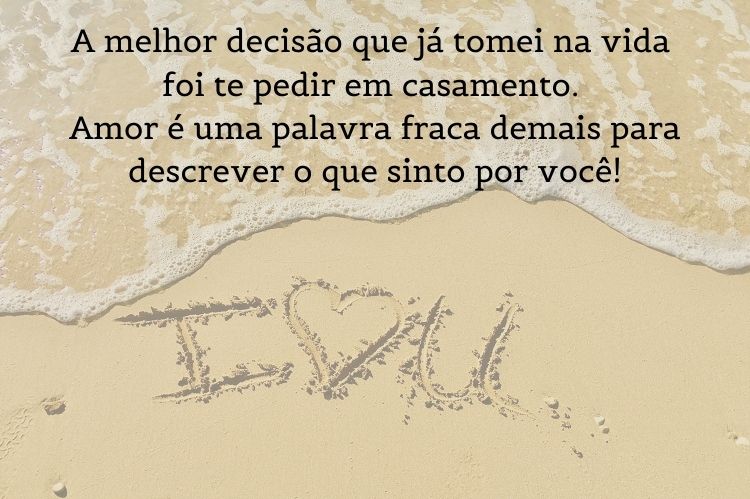 cartão romântico para esposa