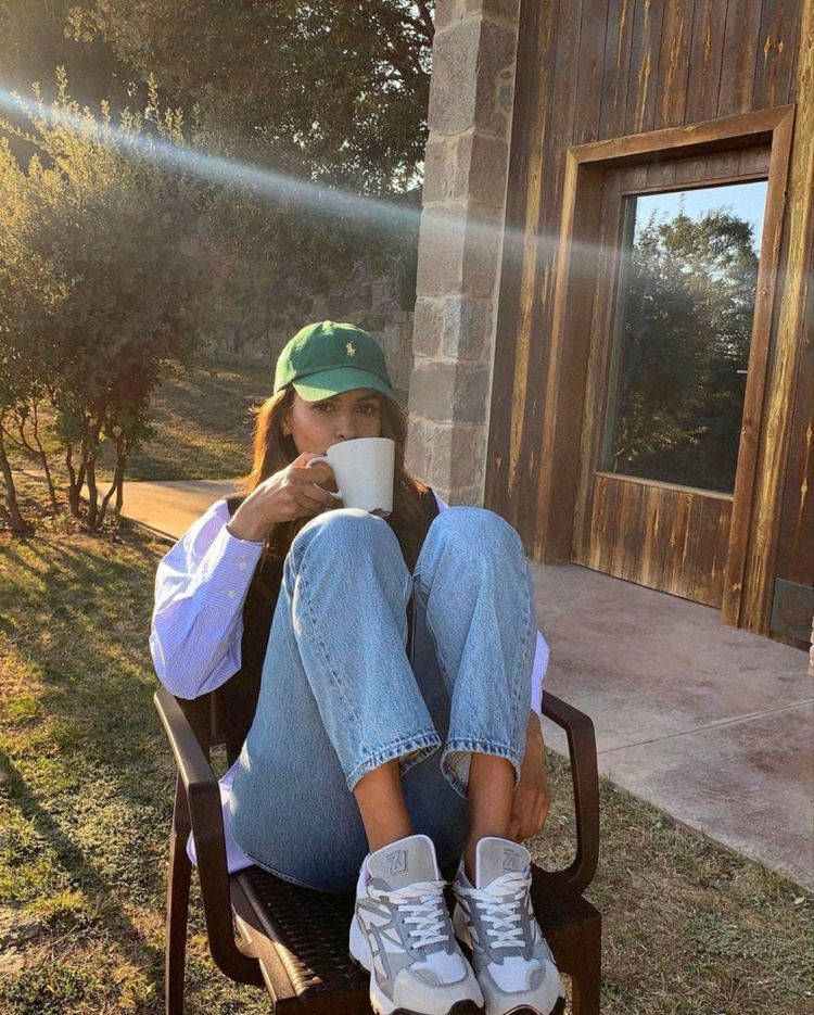 Foto no frio na golden hour