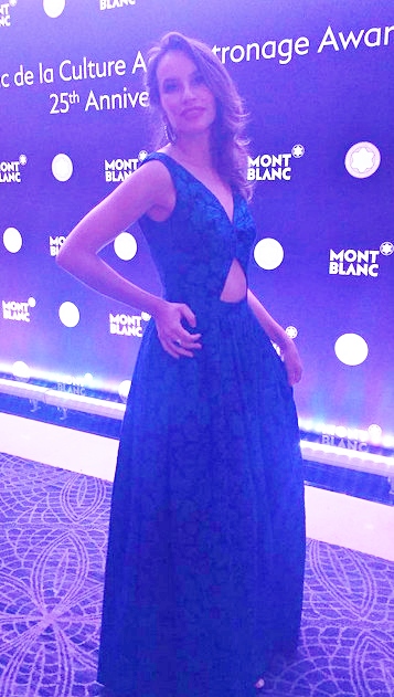 Denise Pitta em Evento da Montblanc