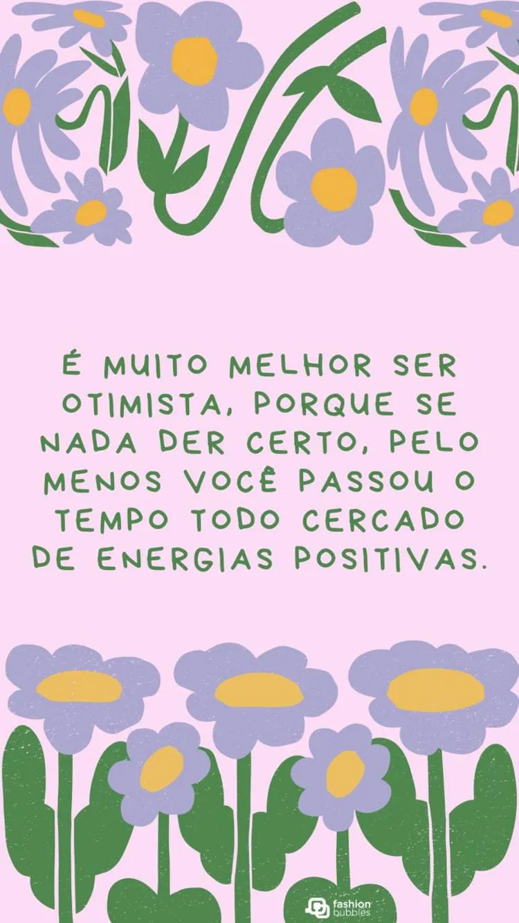 Frases de otimismo