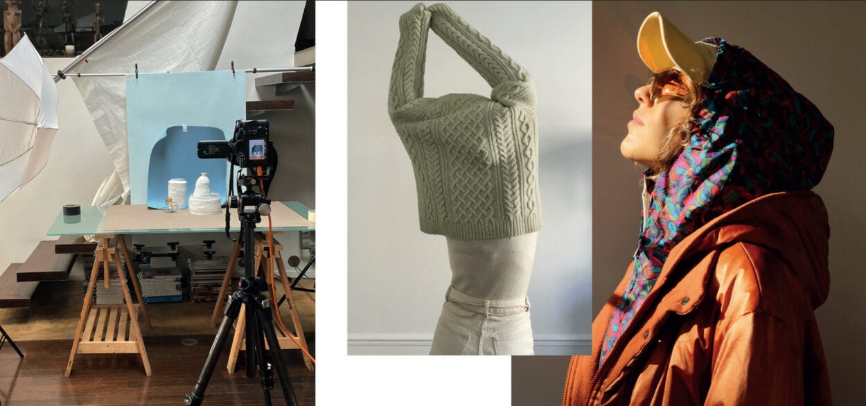 Imagens da moda minimalistas com pegada futurista - Pensando a moda do amanhã