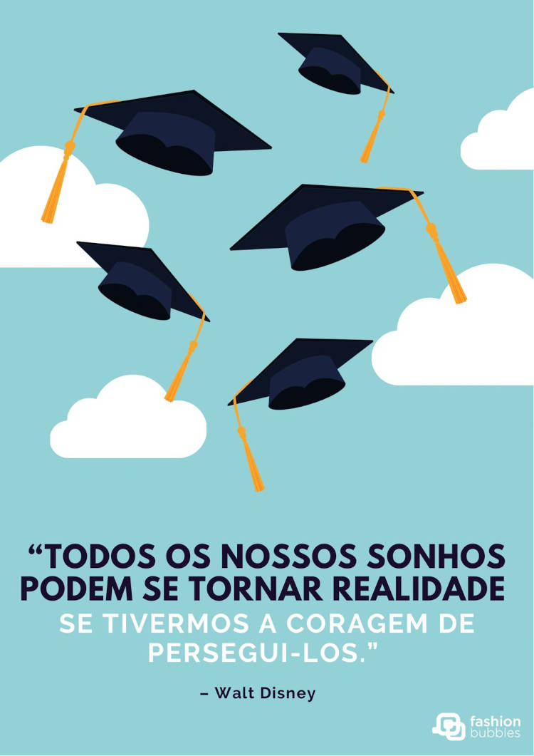 Frase de Walt Disney sobre perseguir os sonhos