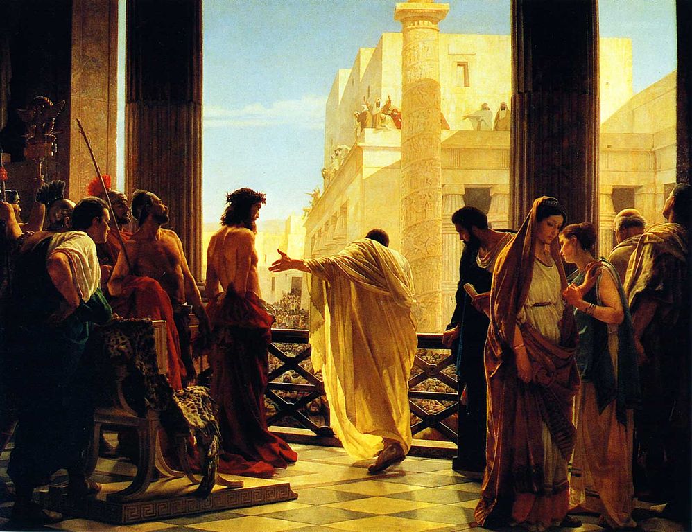 Ecce Homo, 1871. Crédito: Antonio Ciseri.