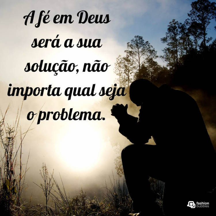 Fé em Deus é solução