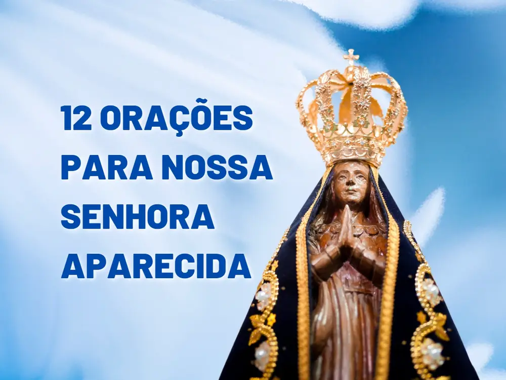 Foto de Nossa Senhora Aparecida.