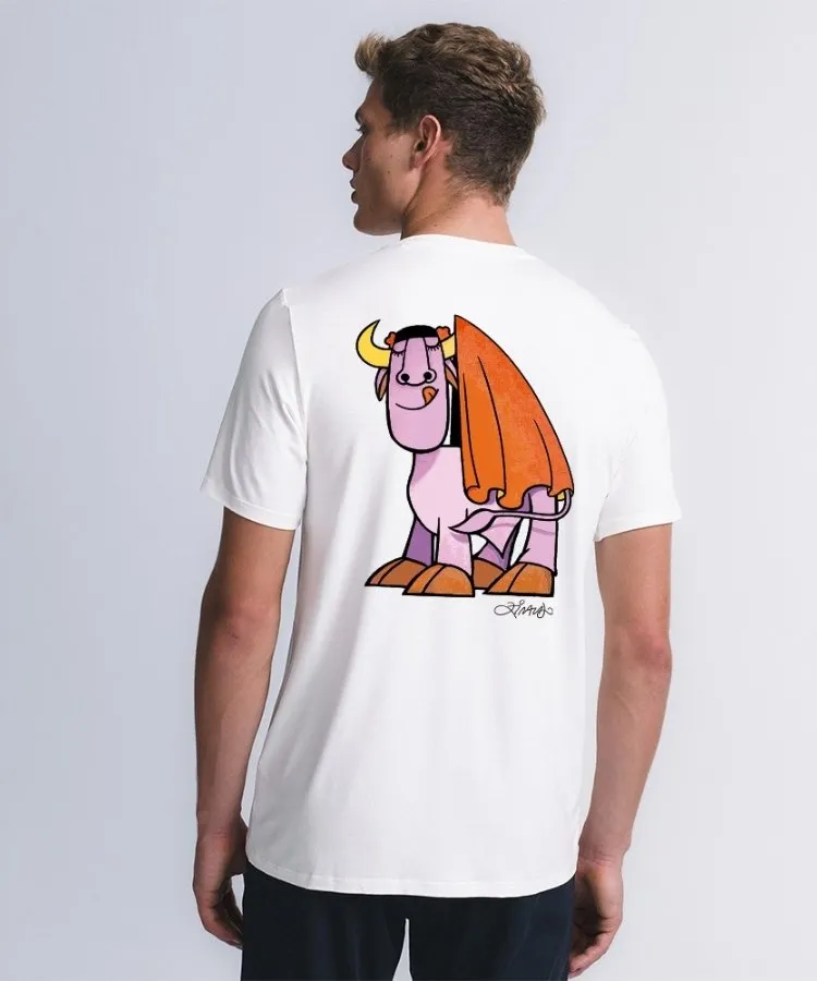 Camiseta da collab entre INSIDER e Ziraldo do signo de Touro