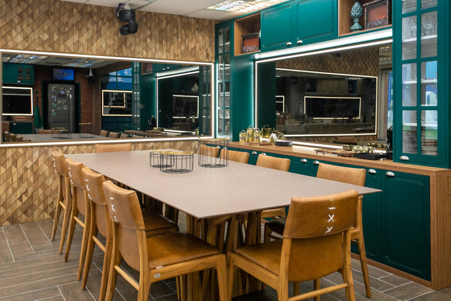 Sala de jantar do VIP.
