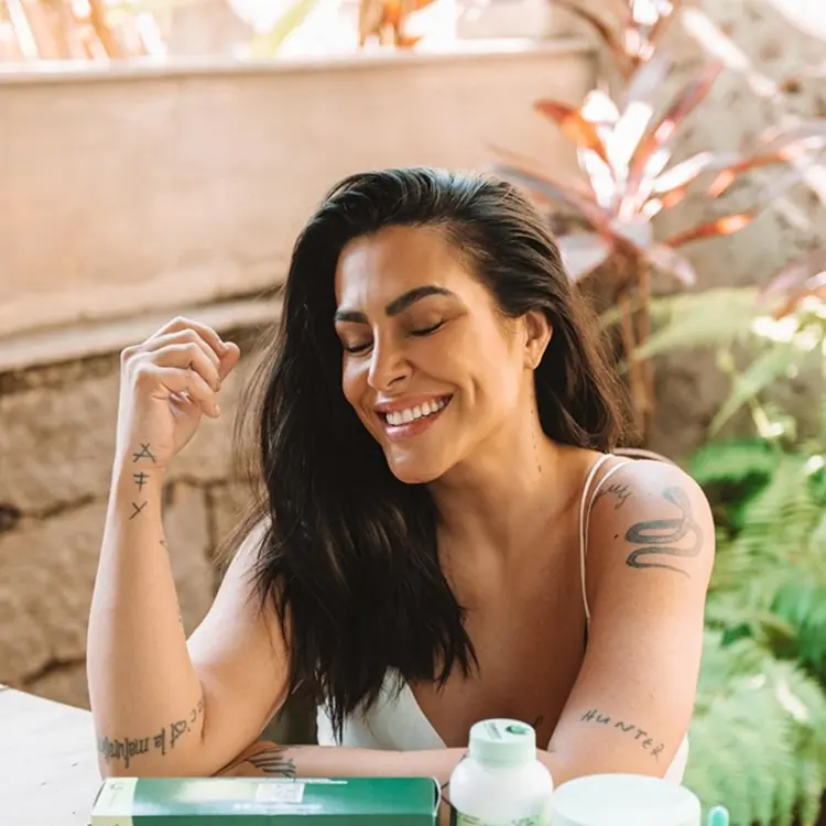 Foto da tatuagem 'hunter' da Cleo Pires.