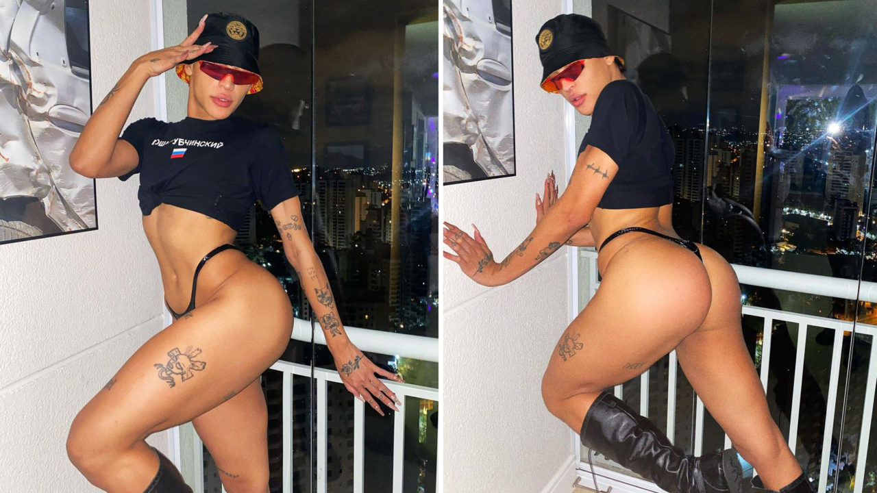 Pabllo Vittar posta foto de calcinha 